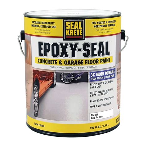 Pool paint can be applied to concrete, plaster, rubber and epoxy. . Epoxy paint at lowes